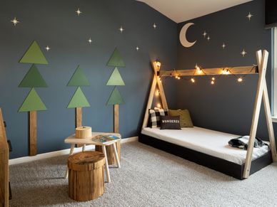 Spacious secondary bedrooms offer a unique space for every family member.