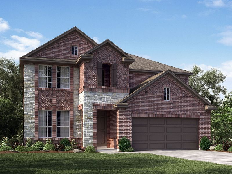 The Evergreen (4011) by Meritage Homes in San Antonio TX