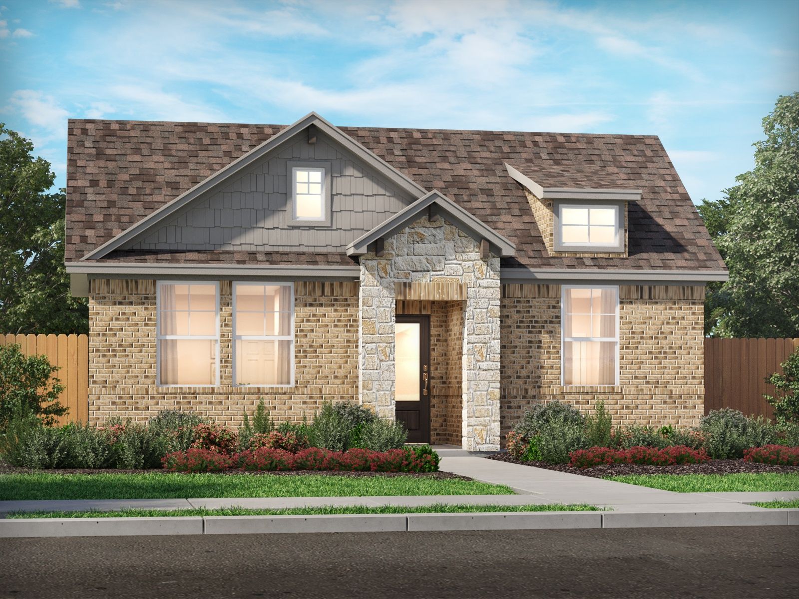 The Clearwater - Trails at Cottonwood Creek: Wylie, Texas - Meritage Homes