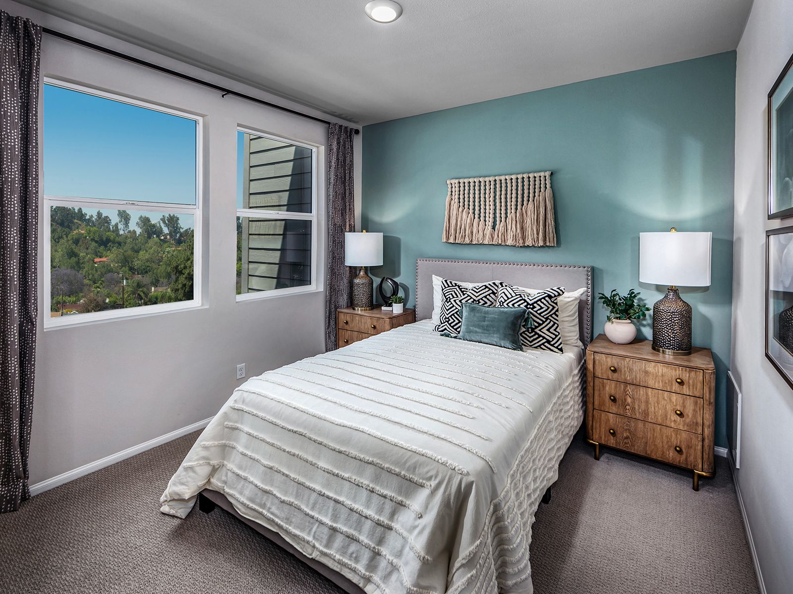 Residence 3 interior image modeled at a nearby Meritage community.