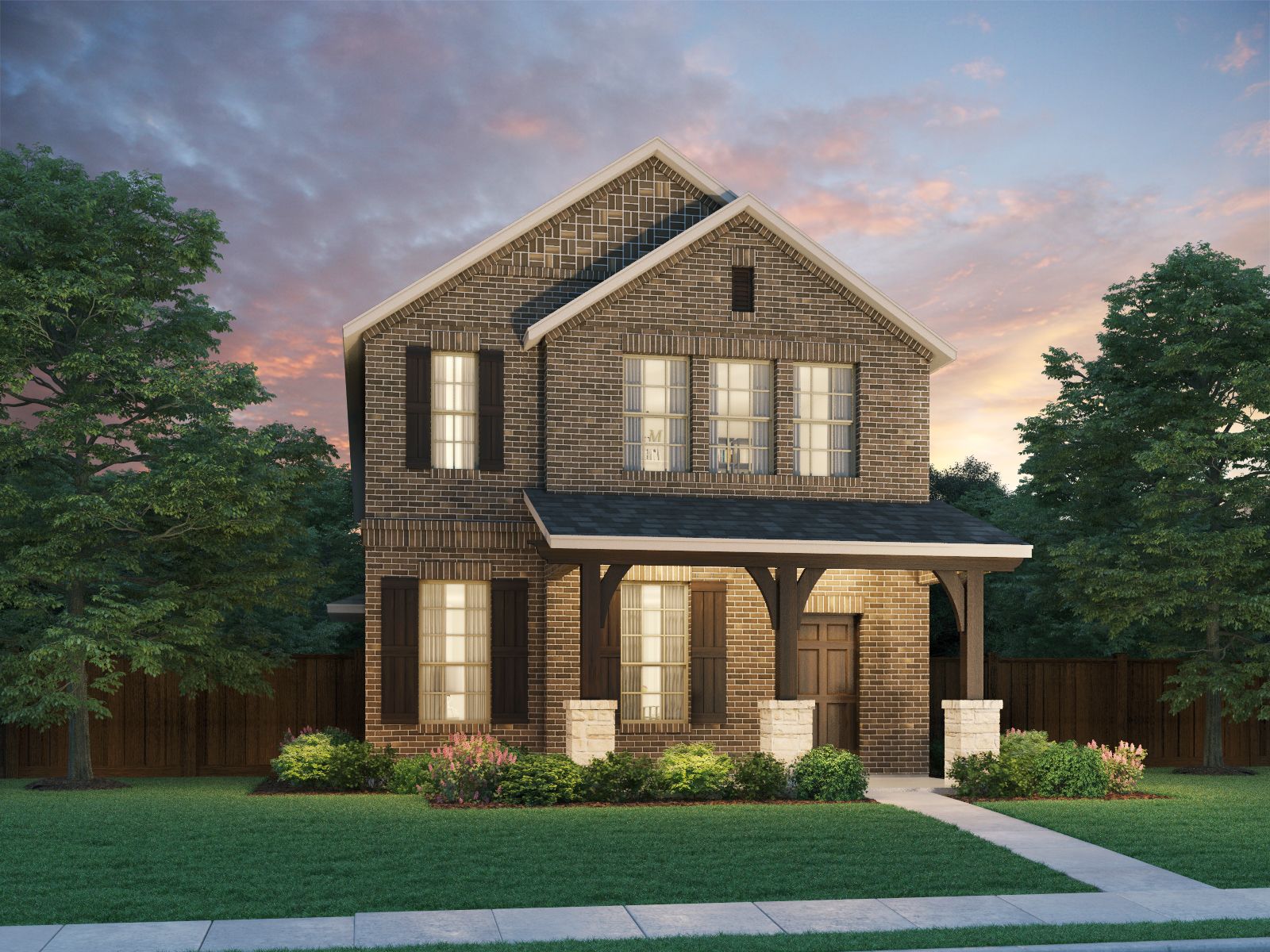 The Dorset - Oak Ridge Park: Corinth, Texas - Meritage Homes
