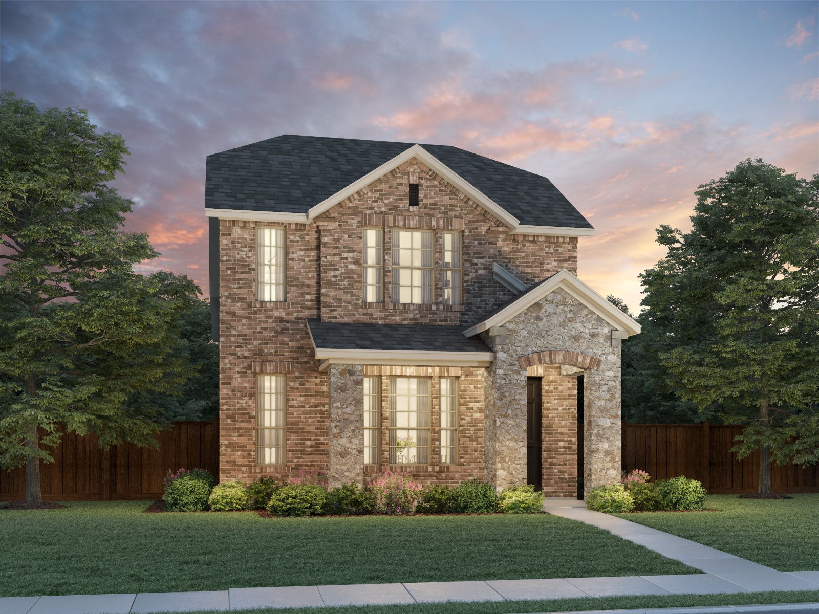The Camden - Oak Ridge Park: Corinth, Texas - Meritage Homes