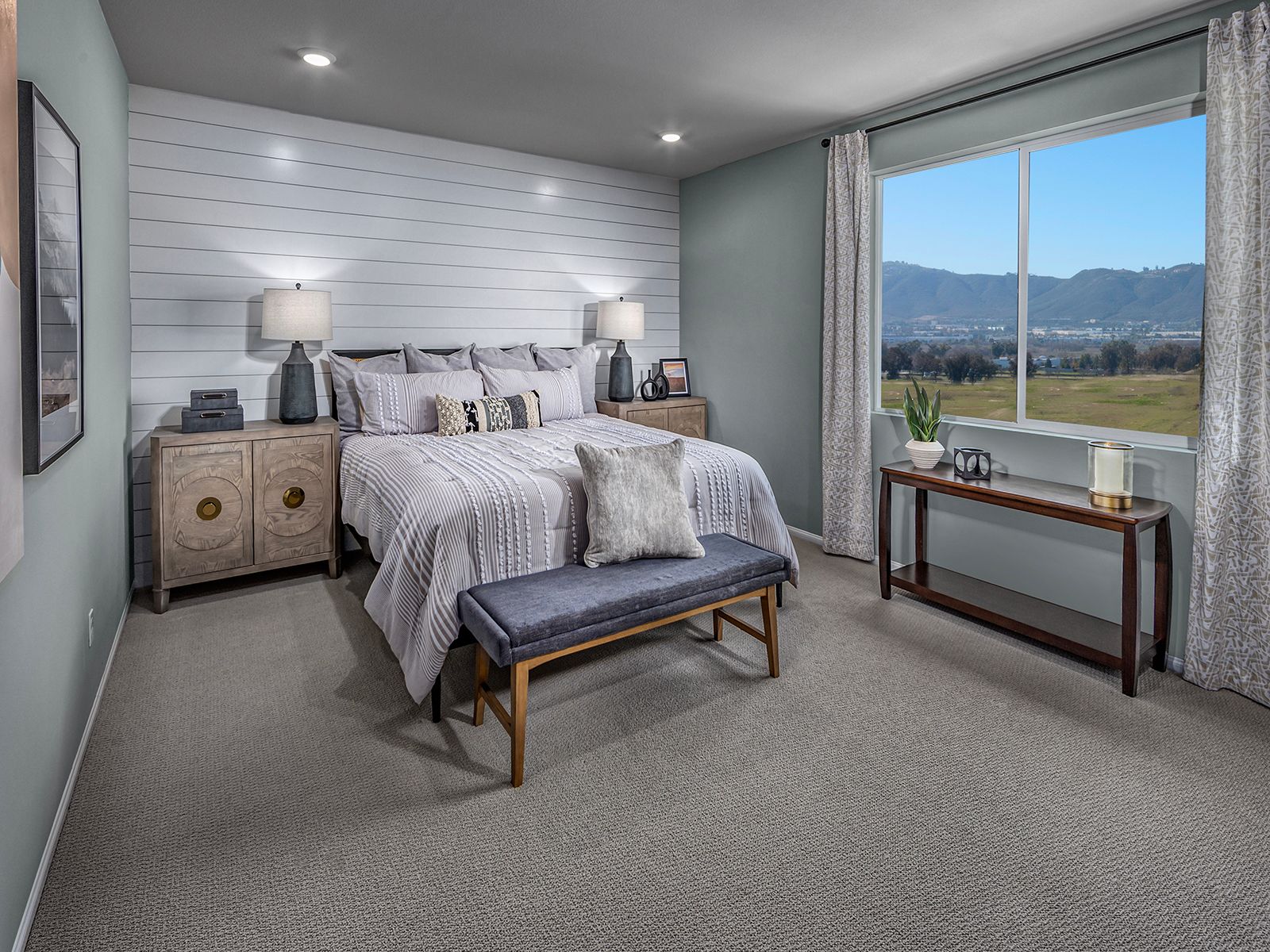 Unwind at the end of the day in the spacious primary suite.