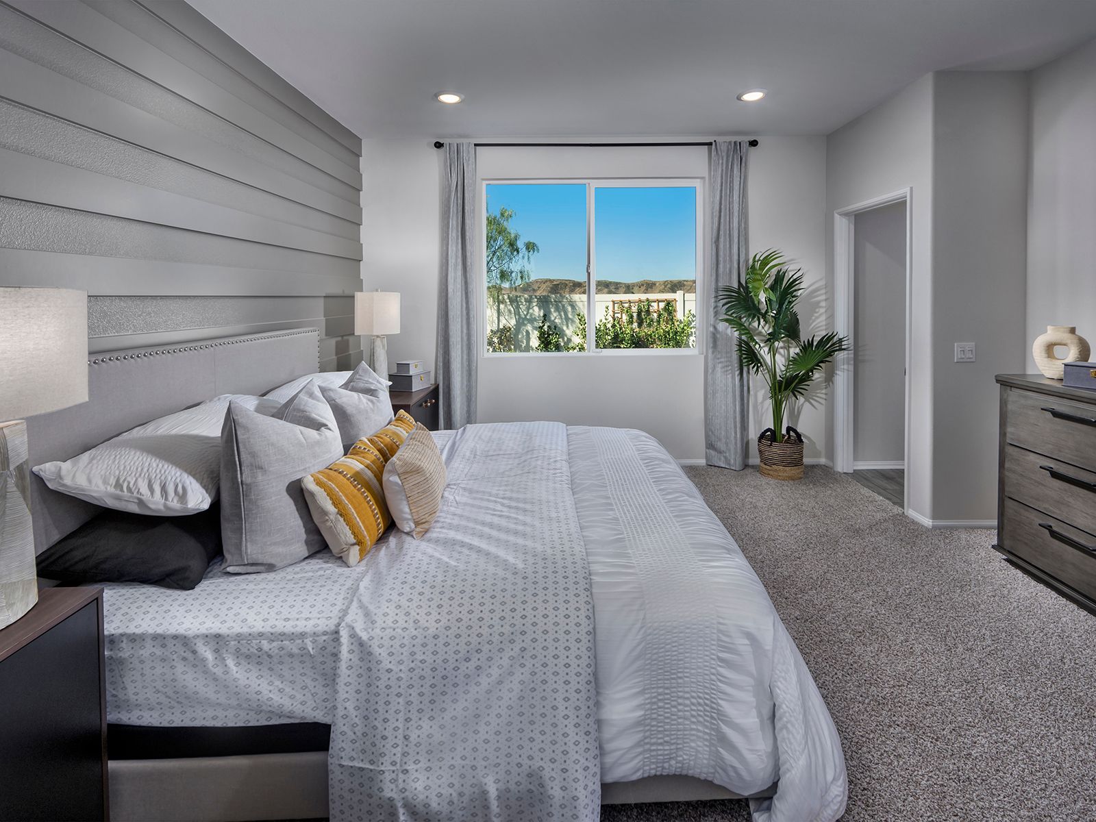 Residence 2 floorplan modeled at a nearby Meritage community.