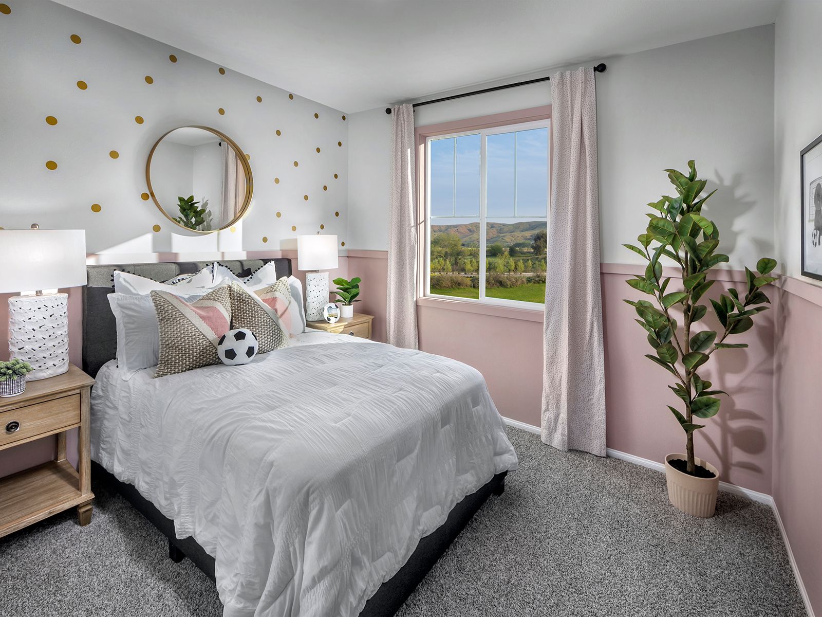Residence 3 floorplan modeled at a nearby Meritage community.