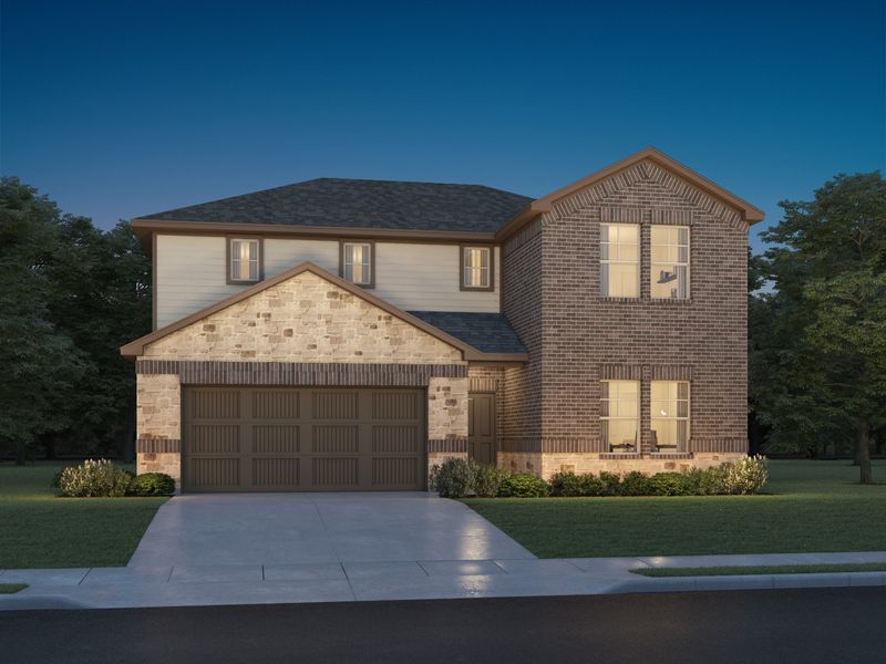 The Ian (C465) by Meritage Homes in Houston TX