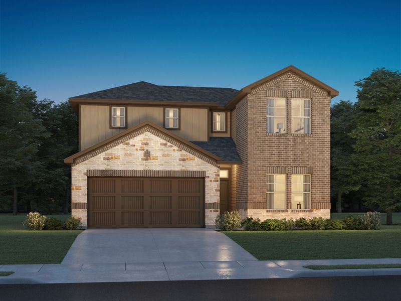 The Summerfield (865) by Meritage Homes in Houston TX