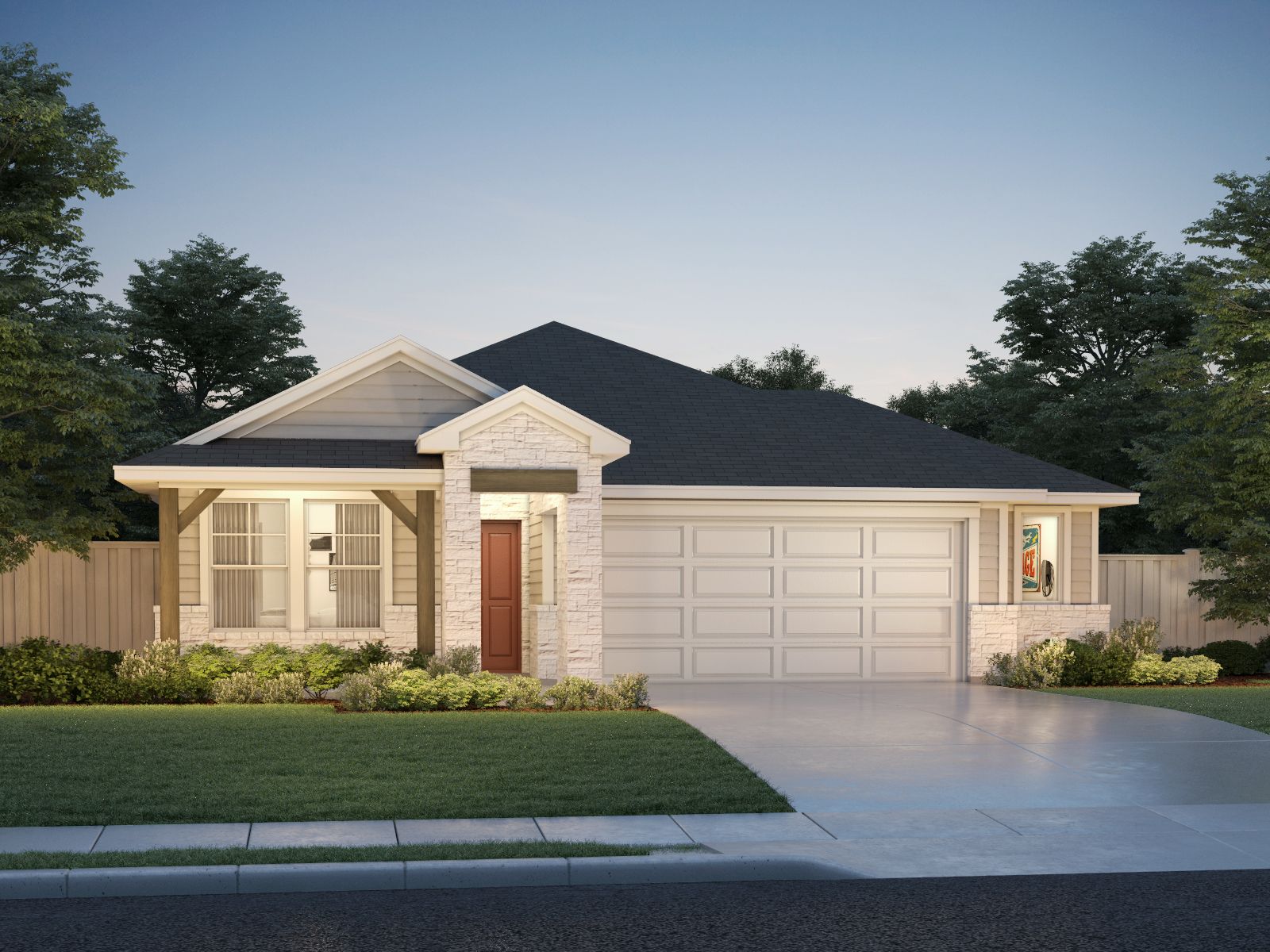 The Hughes (841) N Elevation