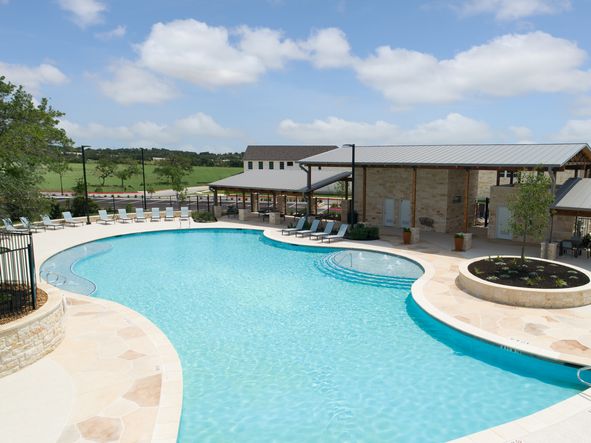 Cool down on those hot summer days in the resort-style pool.