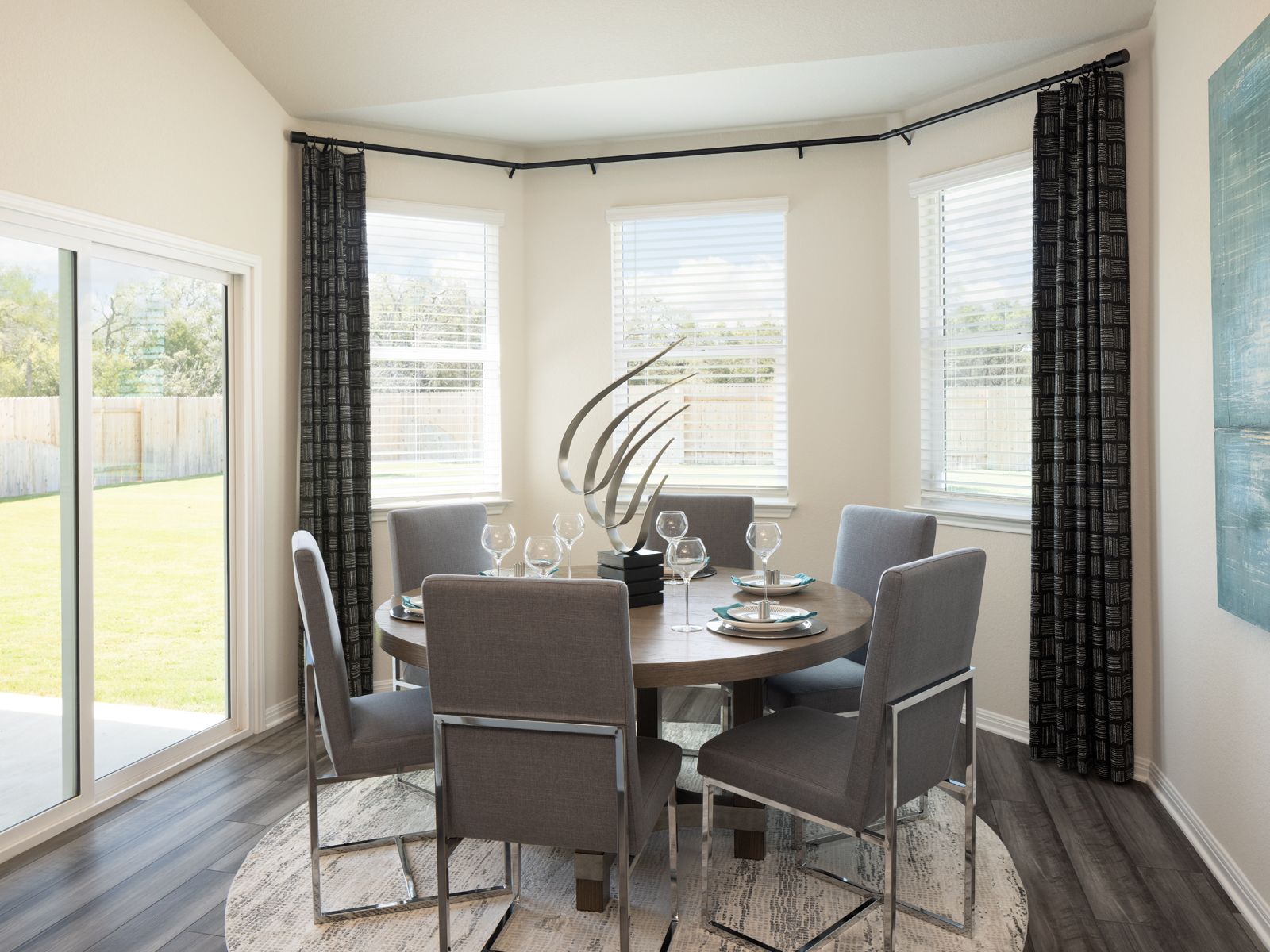 Eat a delicious meal in the beautiful dining room.