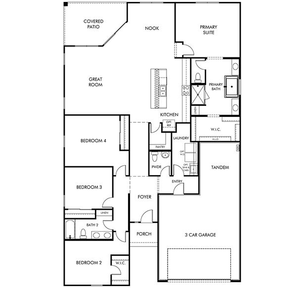 Amber floor plan