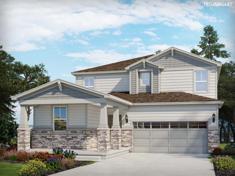 Snowberry by Meritage Homes in Denver CO