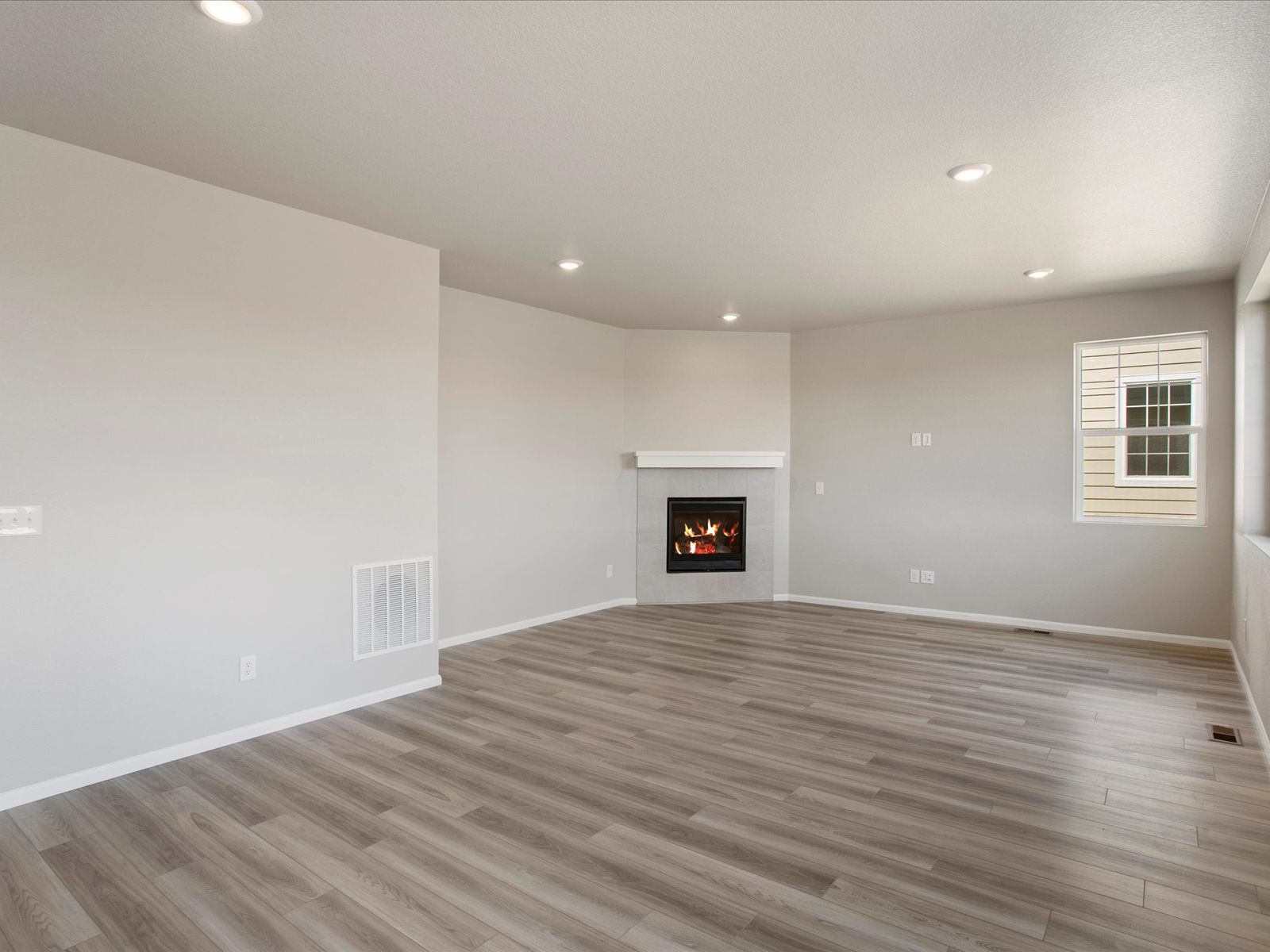 The Silversage Floorplan, images taken at Buffalo Highlands.