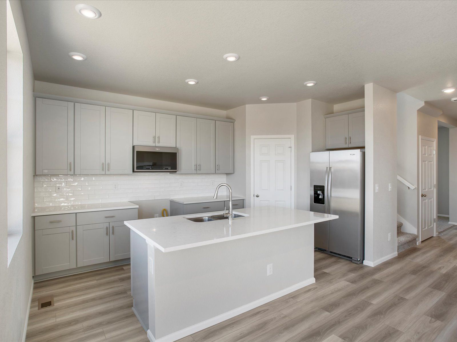 The Silversage Floorplan, images taken at Buffalo Highlands.