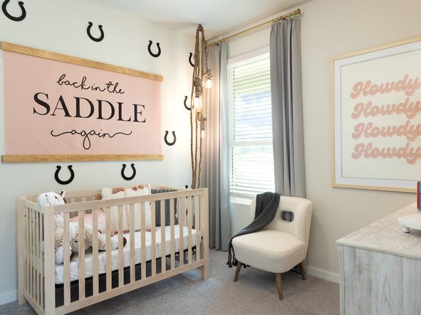 Secondary bedrooms are flexible for your changing needs.