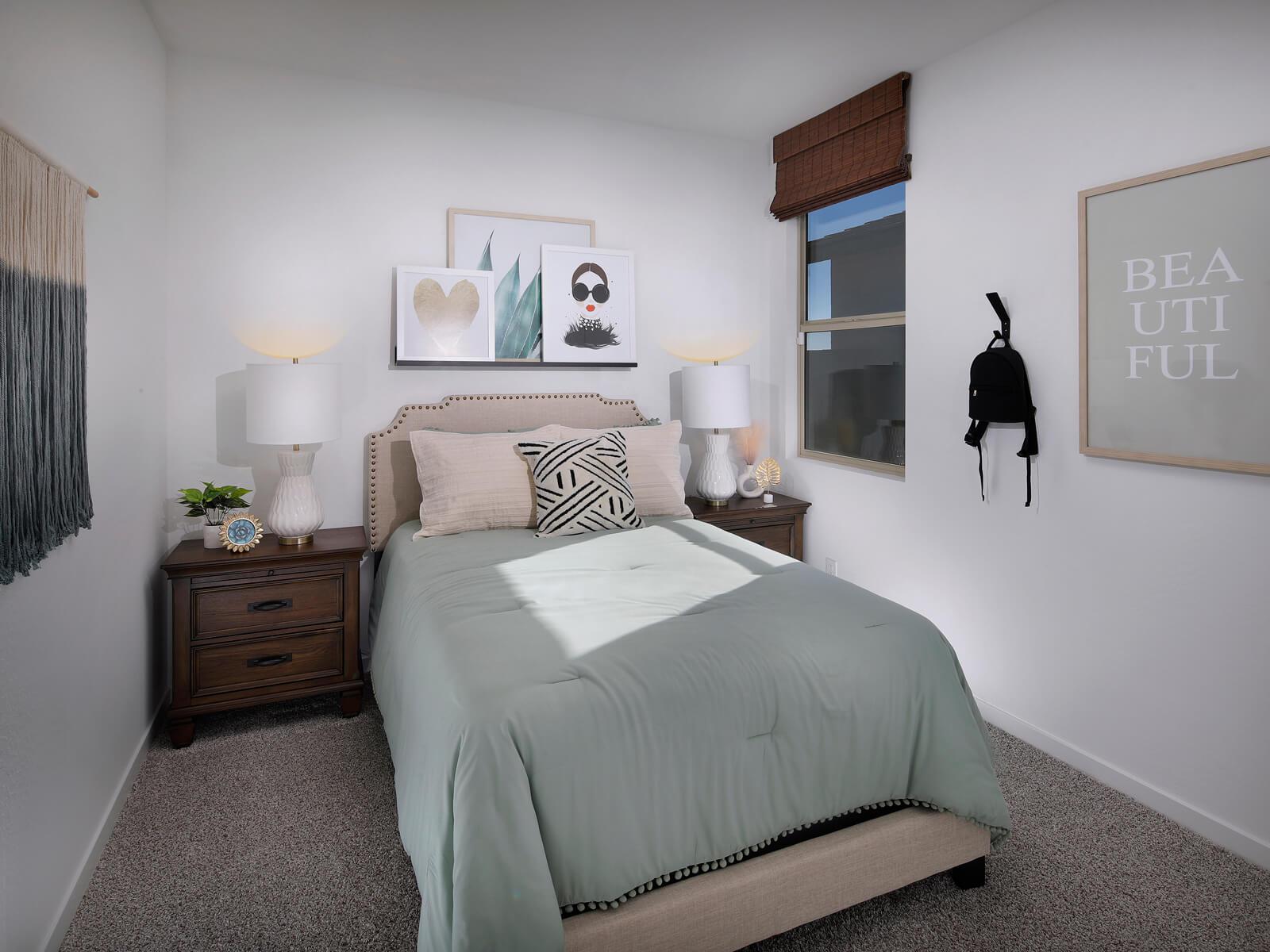 Secondary Bed in Mason Floorplan at The Enclave on Olive