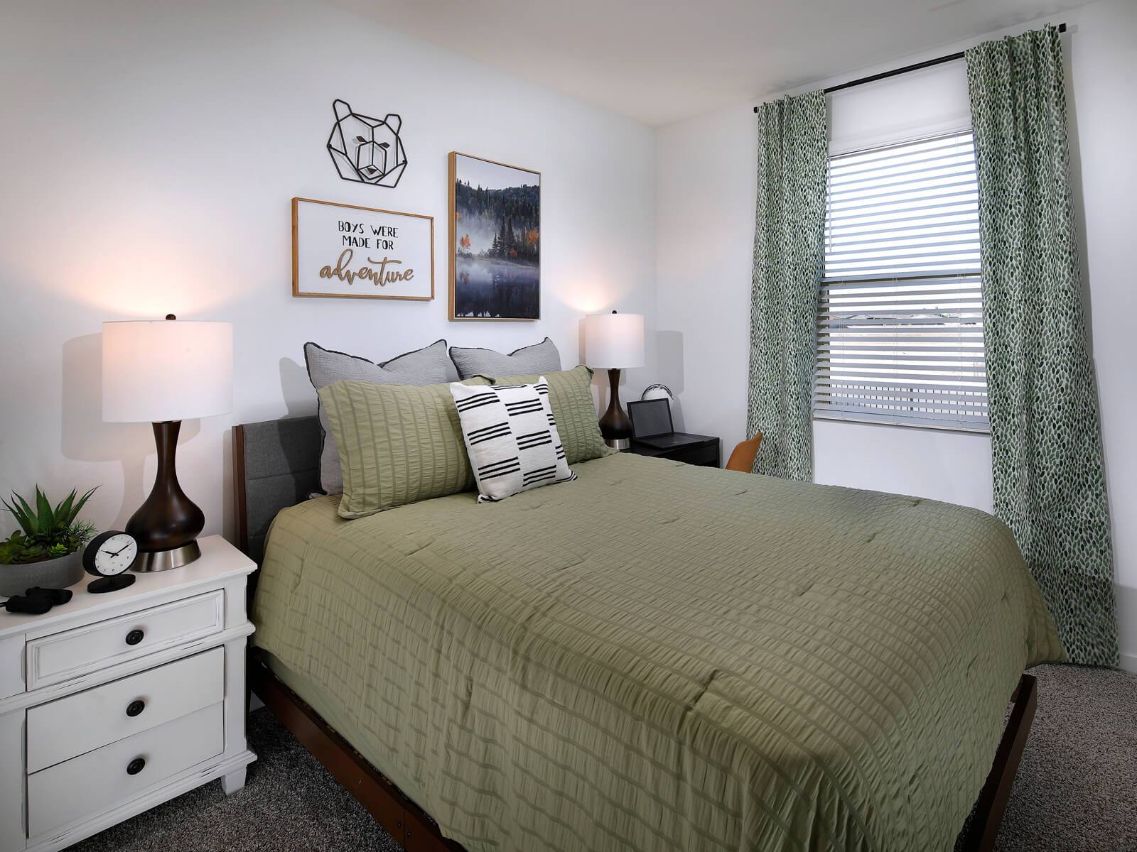 Secondary Bed in Mason Floorplan at The Enclave on Olive