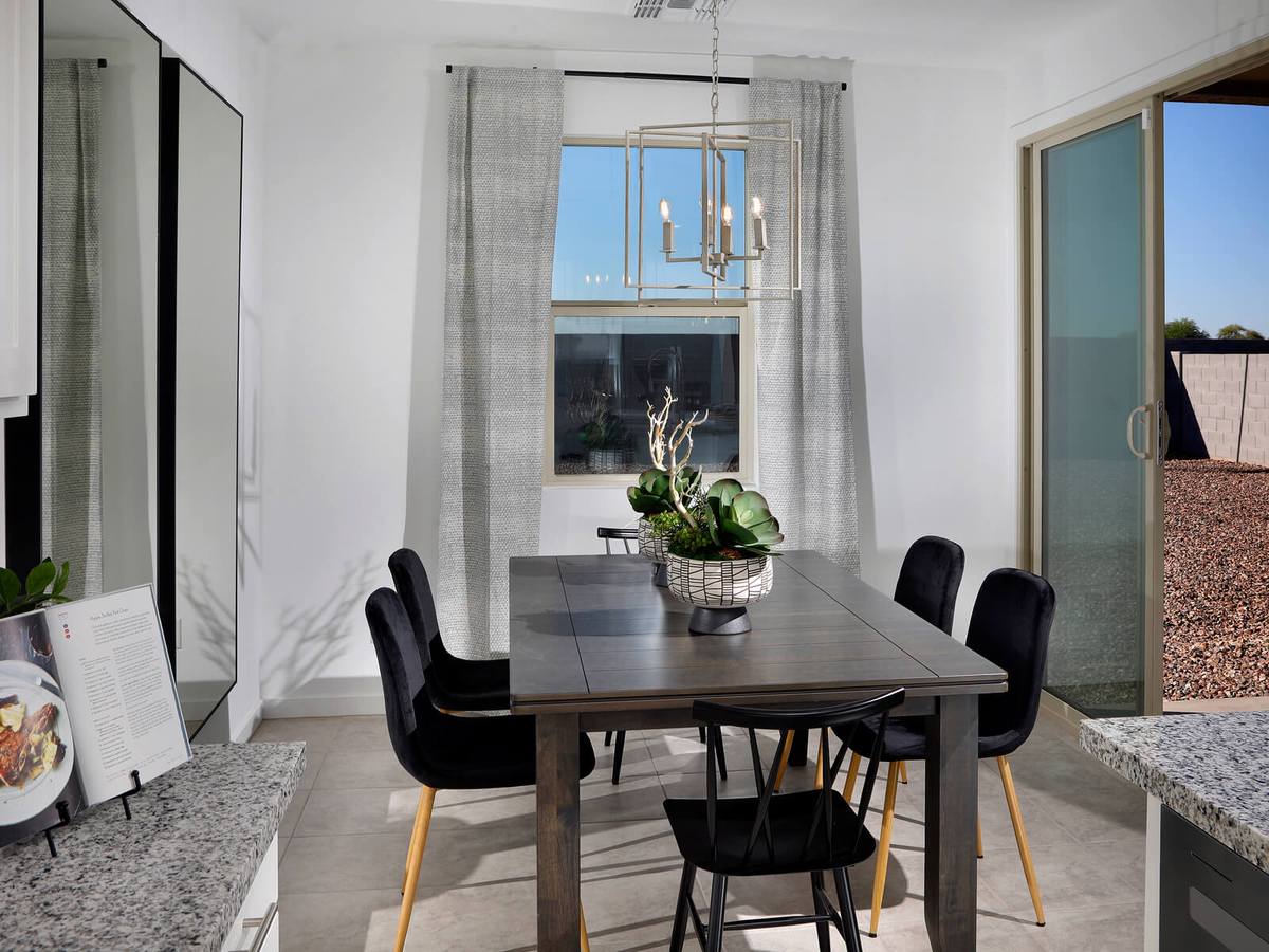 Dining in Carson Floorplan at The Enclave on Olive