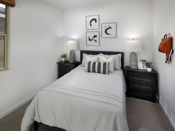 Secondary Bed in Carson Floorplan at The Enclave on Olive