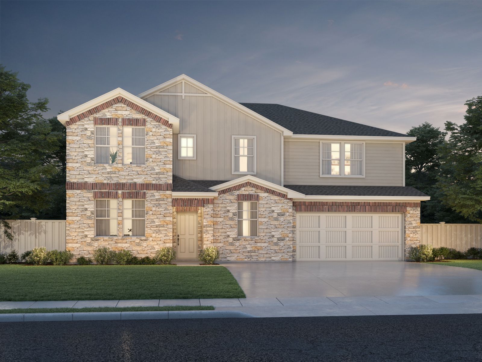 The Revere - Opal Meadows: Kyle, Texas - Meritage Homes
