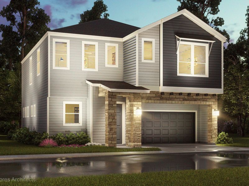 The Haven (2204) by Meritage Homes in Houston TX