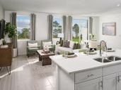 The Meadow at Crossprairie Townes por Meritage Homes en Orlando Florida
