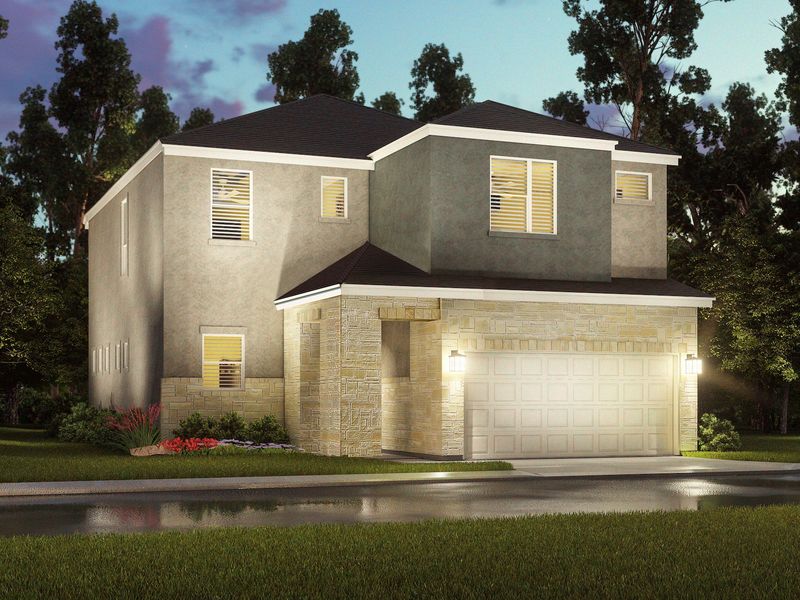 The Chalet (2503) by Meritage Homes in Houston TX