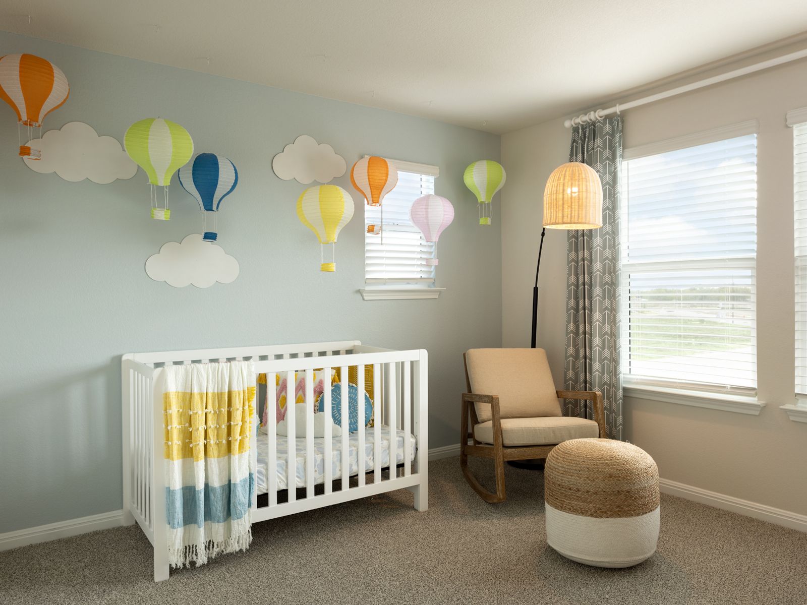 The whole family can have their own space with two secondary bedrooms.