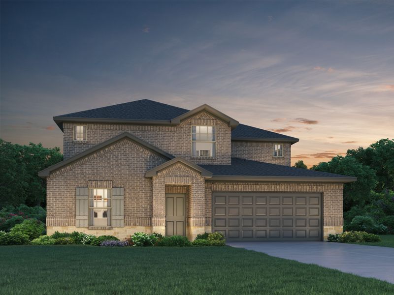The Pearl (L452) by Meritage Homes in Houston TX