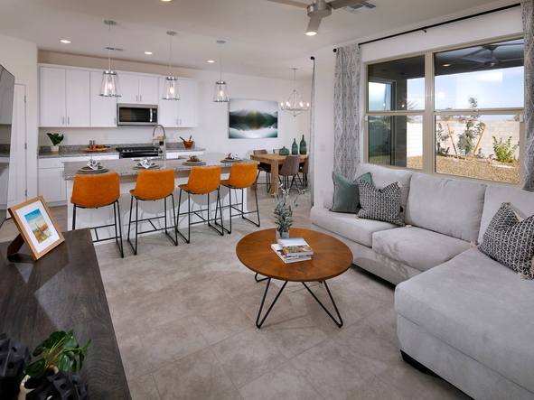Sierra floorplan image modeled at Paloma Creek in Surprise, AZ.