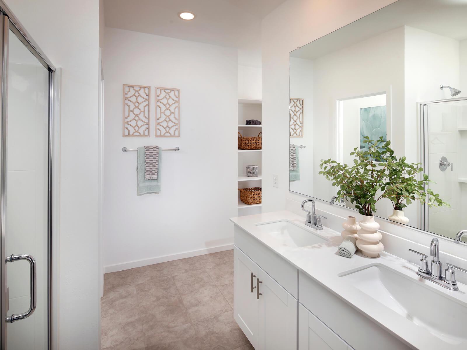 Sierra floorplan image modeled at Paloma Creek in Surprise, AZ.