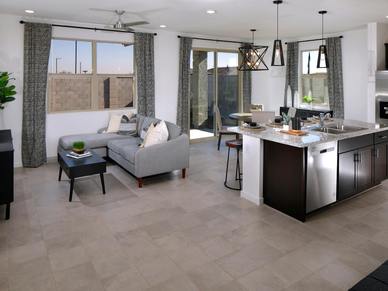 Enzo floorplan image modeled at Paloma Creek in Surprise, AZ.