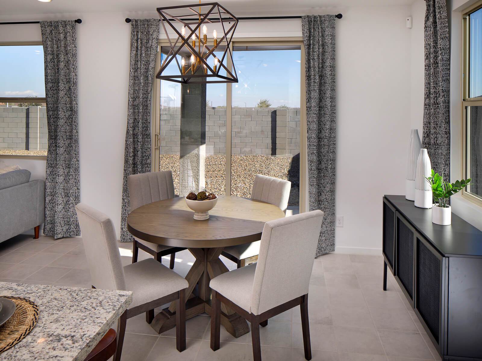 Dining Room in the Enzo Floorplan at Paloma Creek
