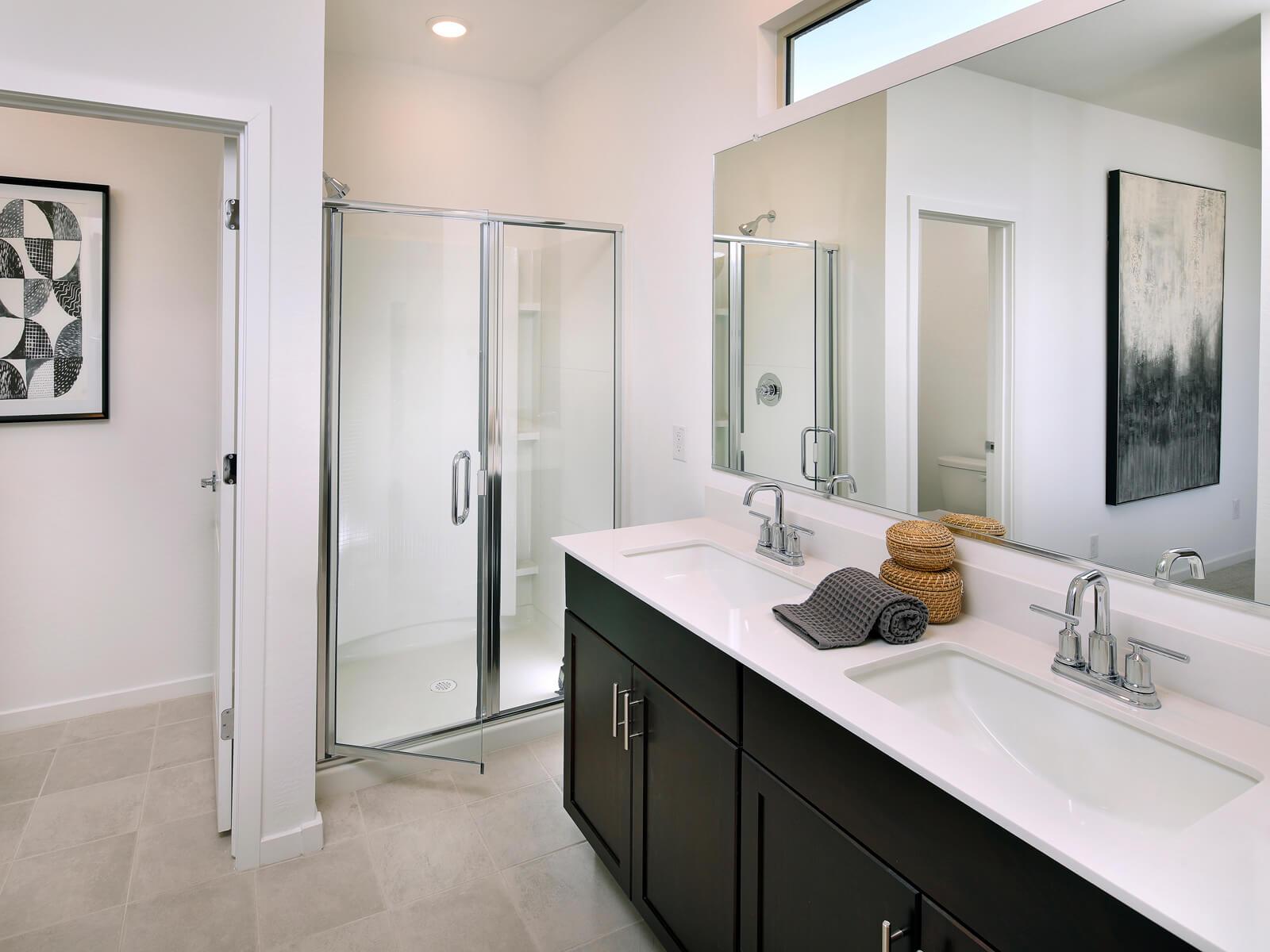 Enzo floorplan image modeled at Paloma Creek in Surprise, AZ.