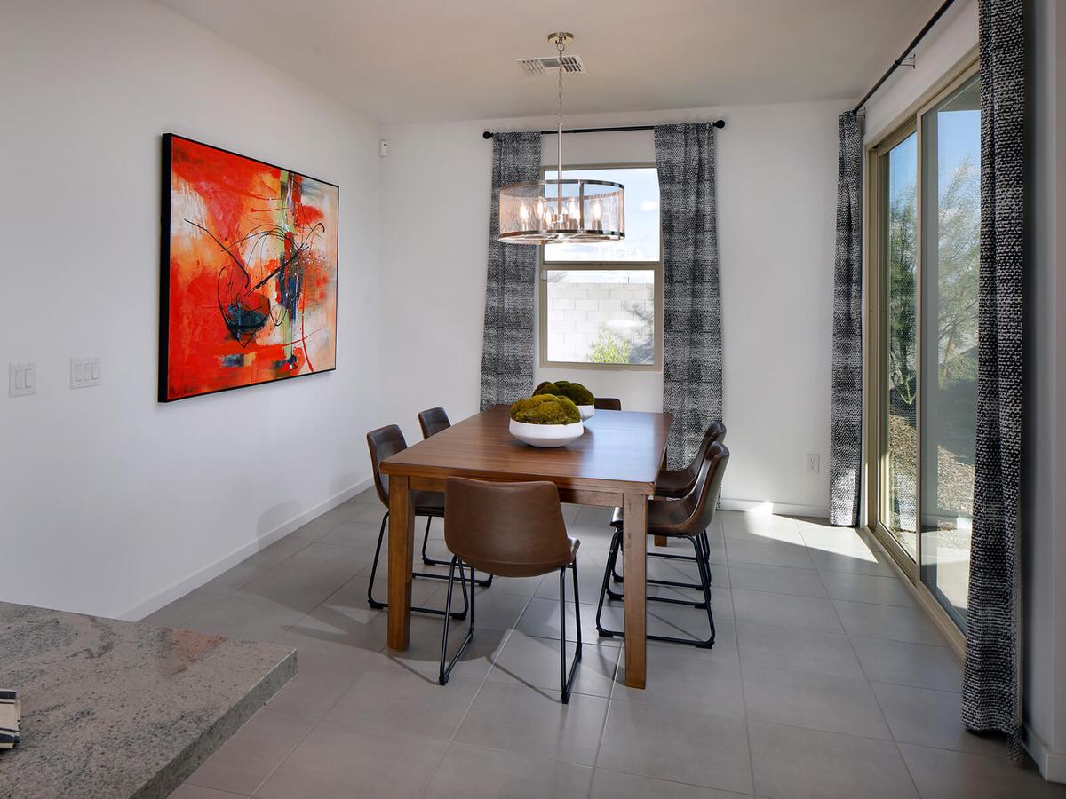 The 1820 floorplan modeled at Paloma Creek in Phoenix, Arizona.