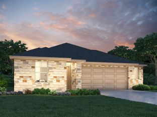 The Burnett (825) - Waterstone Crossing: Kyle, Texas - Meritage Homes