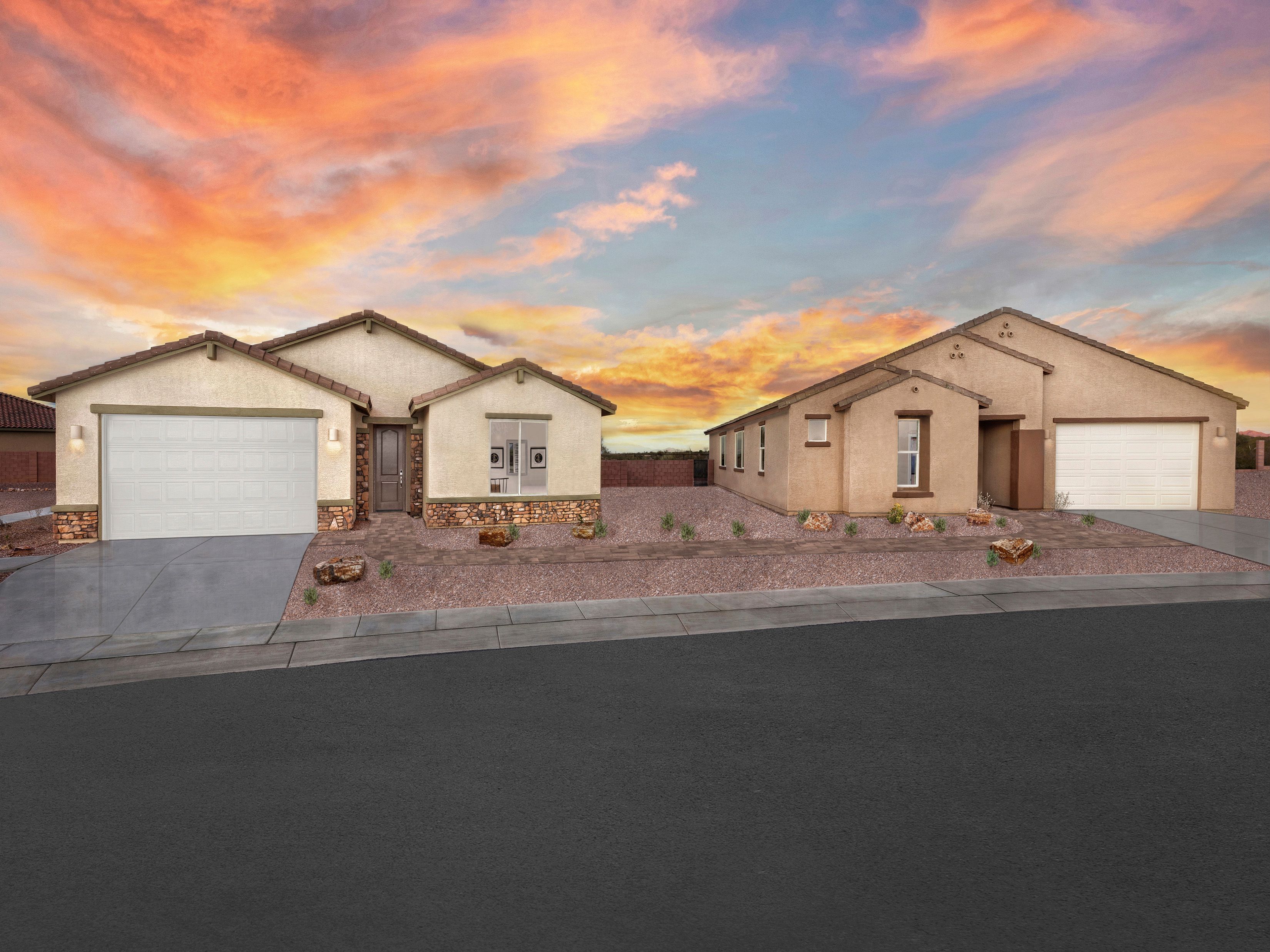 Model Homes at Arbor at Madera Highlands