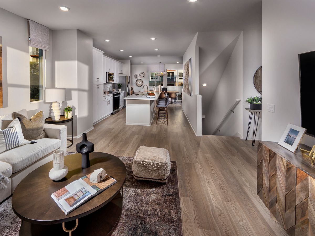 Stay connected with the family in our open-concept floorplans.