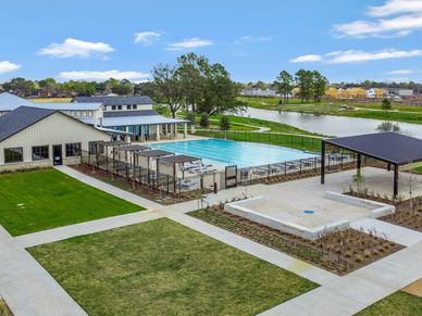 Enjoy the new amenity center.