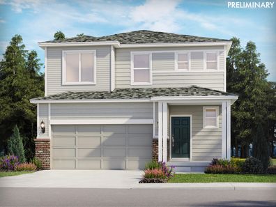 The Cottonwood by Meritage Homes in Greeley CO