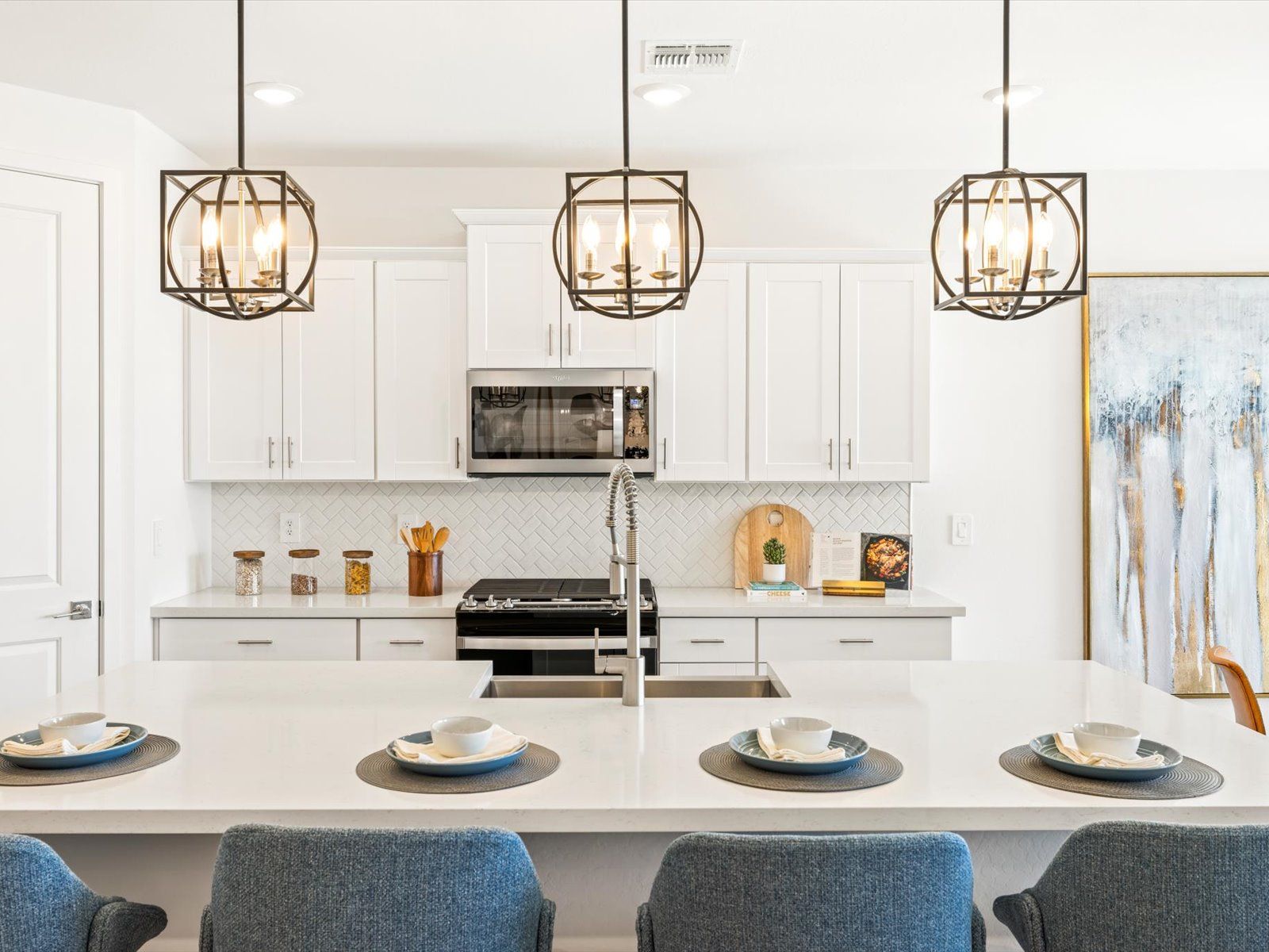 Kitchen in Arlo Floorplan at Abel Ranch