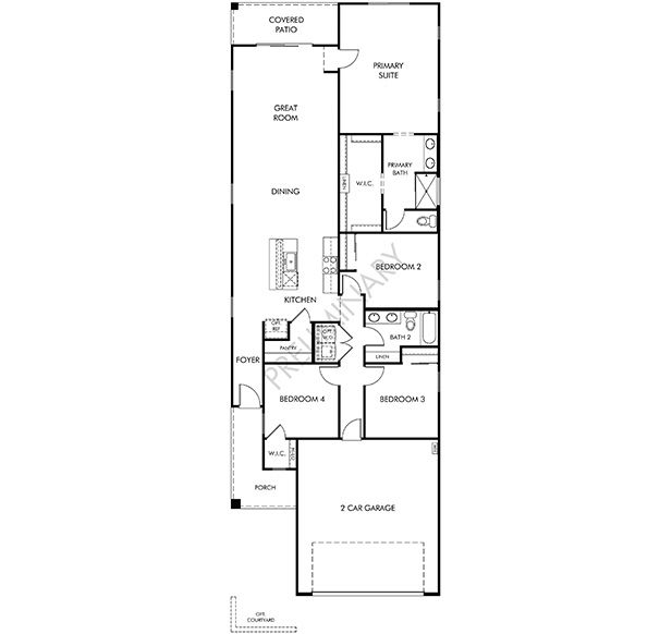 Opal floor plan