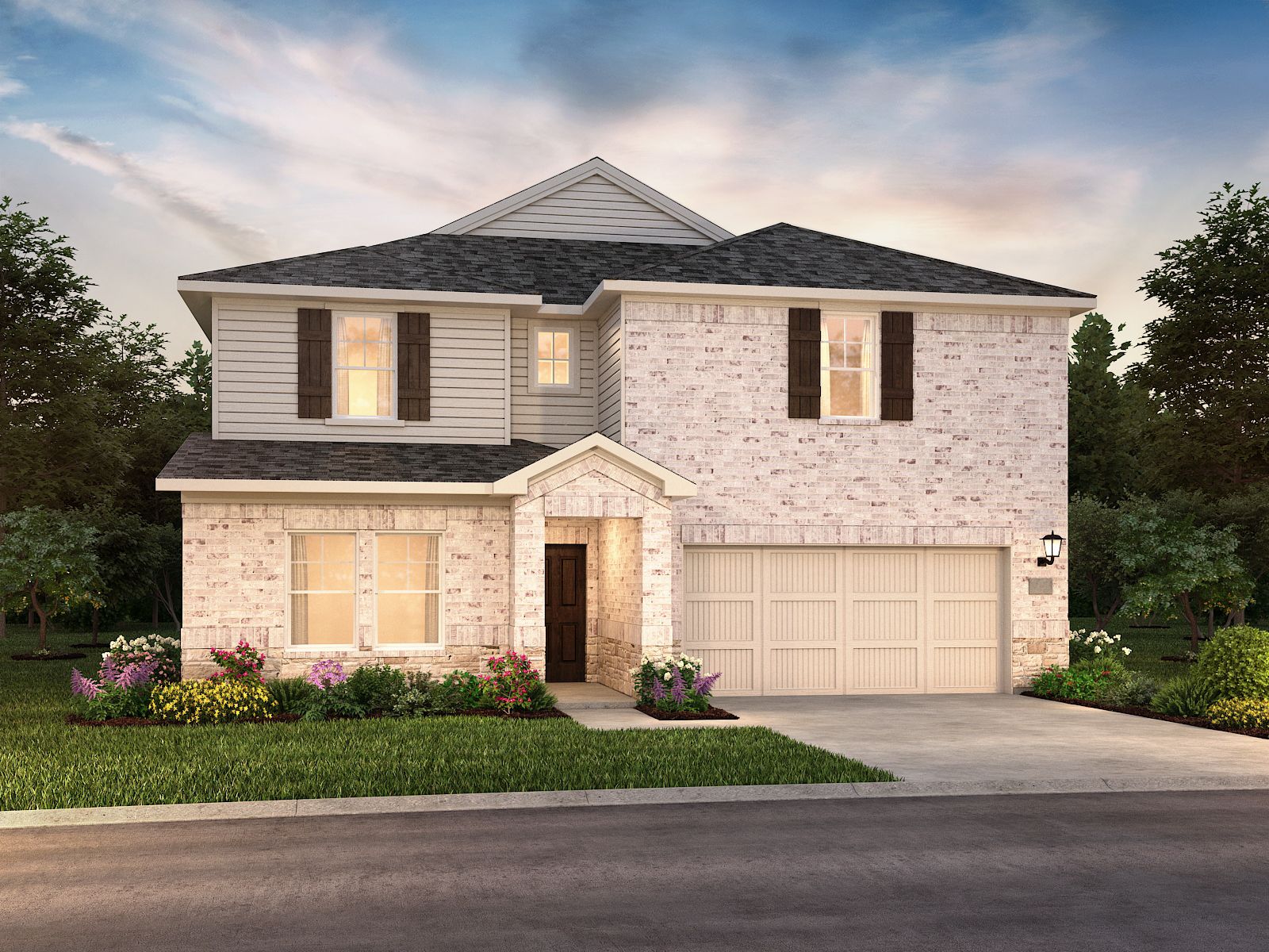 The Beckley - Cibolo Hills West - Signature Series: Fort Worth, Texas - Meritage Homes
