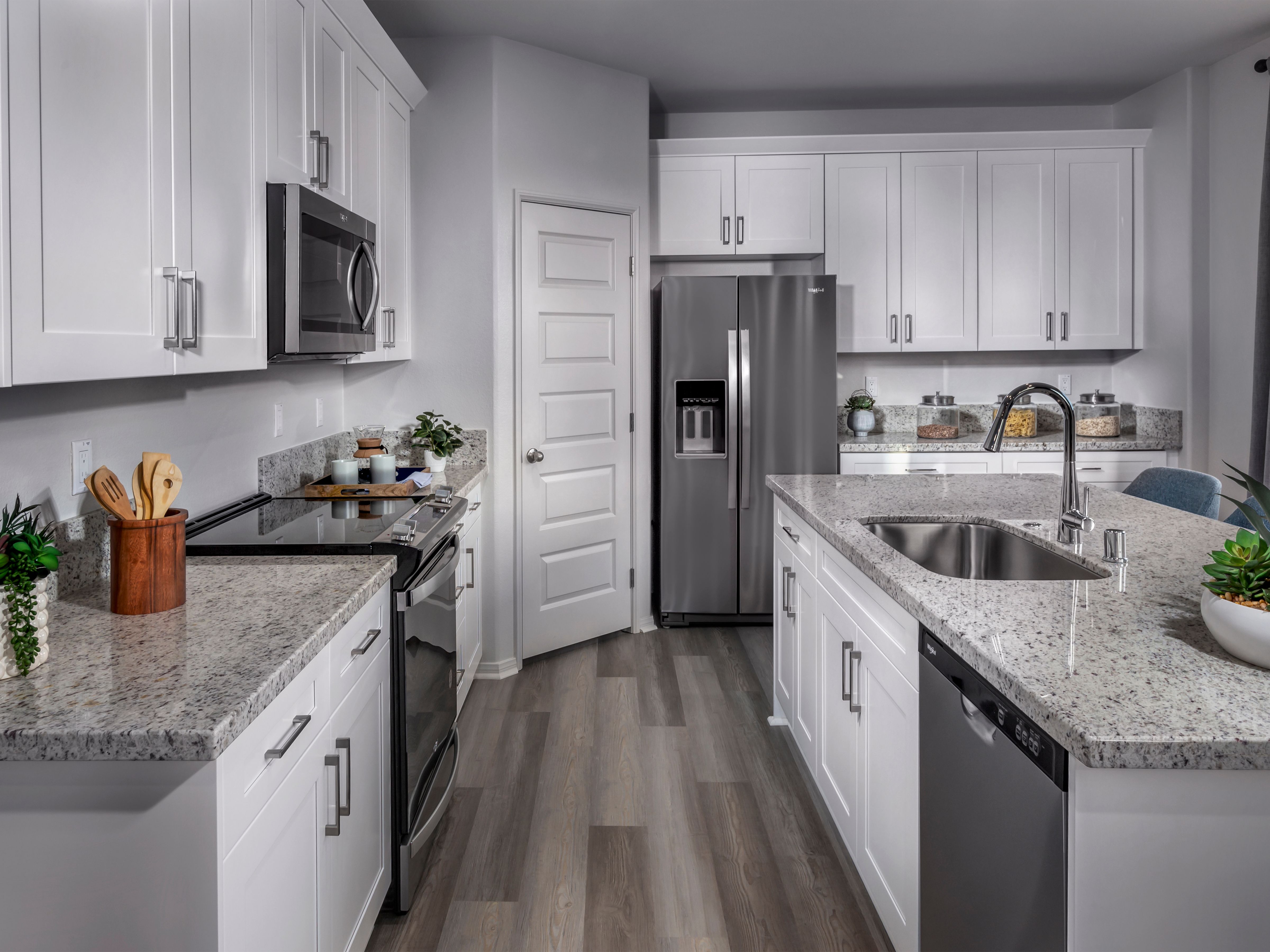Homeowners will love the chef-inspired kitchen with upgraded, designer finishes.