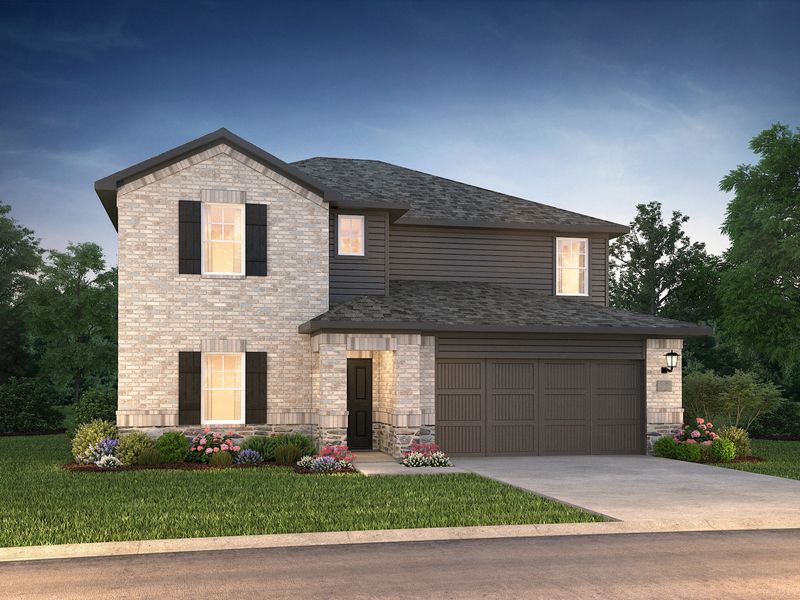 The Woodside floor plan