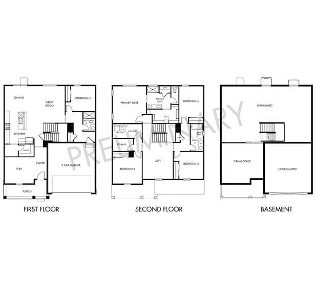 The Sylvan floor plan