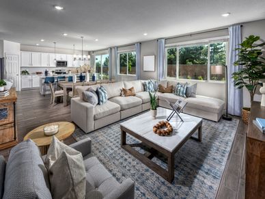 Host family gatherings in your open-concept home.