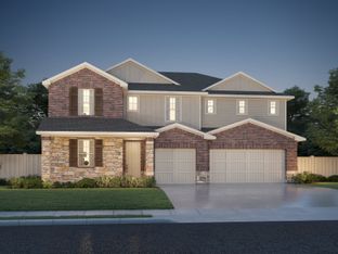 The Republic (575) - Prairie Winds - Executive Collection: Hutto, Texas - Meritage Homes