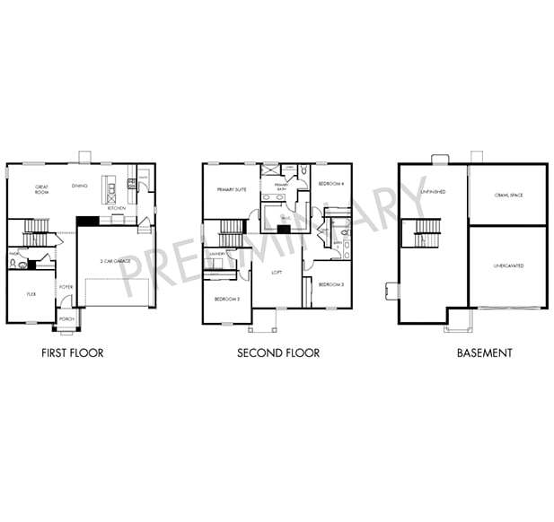 The Chatfield floor plan