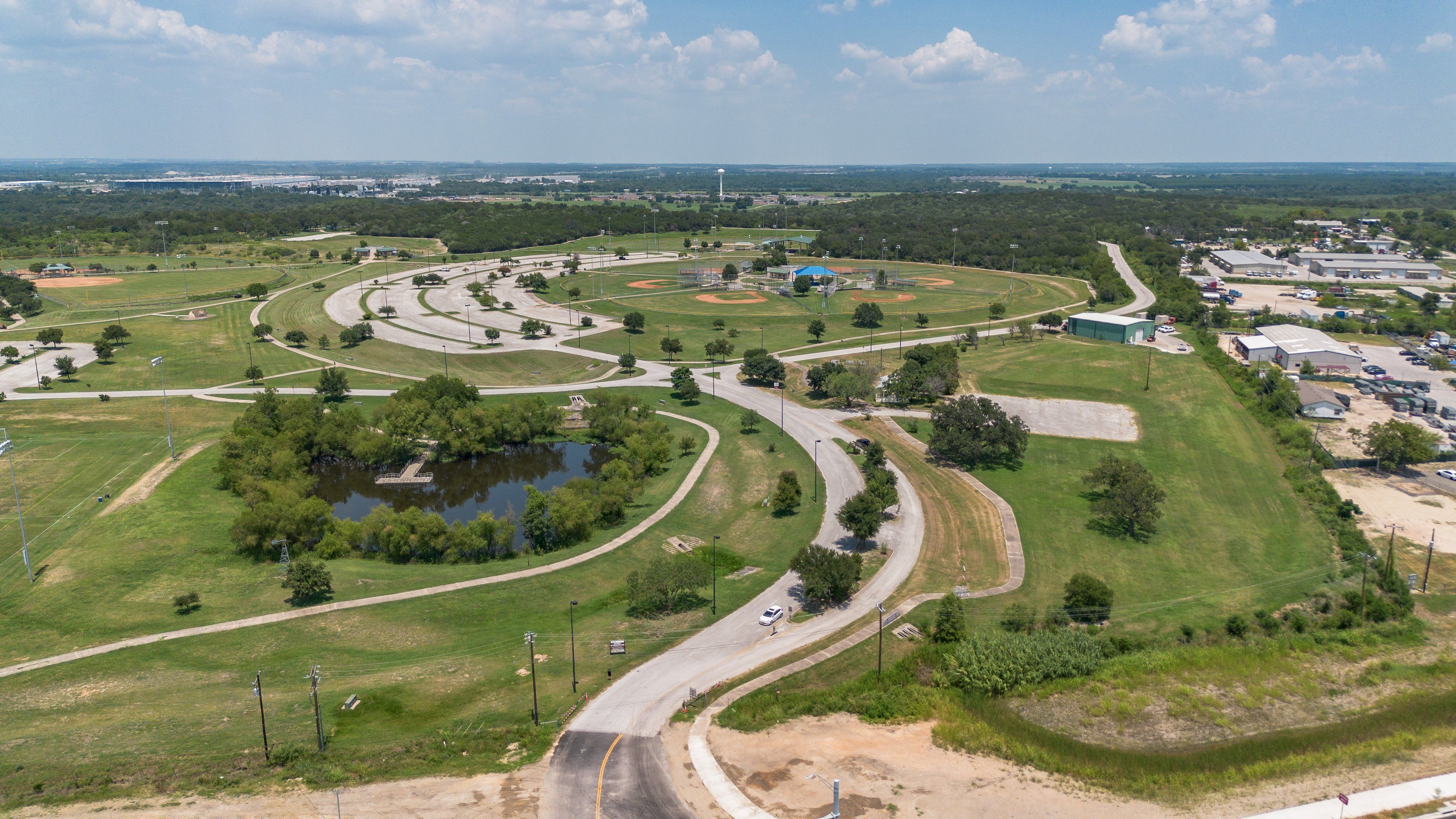Spend some time outside at Southeast Metropolitan Park, only about a mile away.